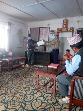 सुरक्षाभत्ता कटौती गर्ने निर्णय विरुद्ध अपांग खोटाङको विरोध