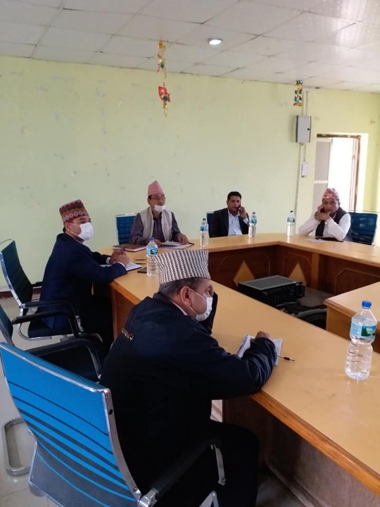 जिल्ला समन्वय समिति खोटाङद्धारा जीपको रिजर्भ दर निर्धारण