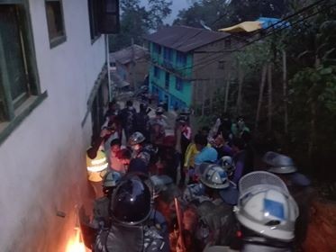 हत्यामा संलग्न दोषीलाई कारबाही माग गर्दै खोटाङमा राँके जुलुस