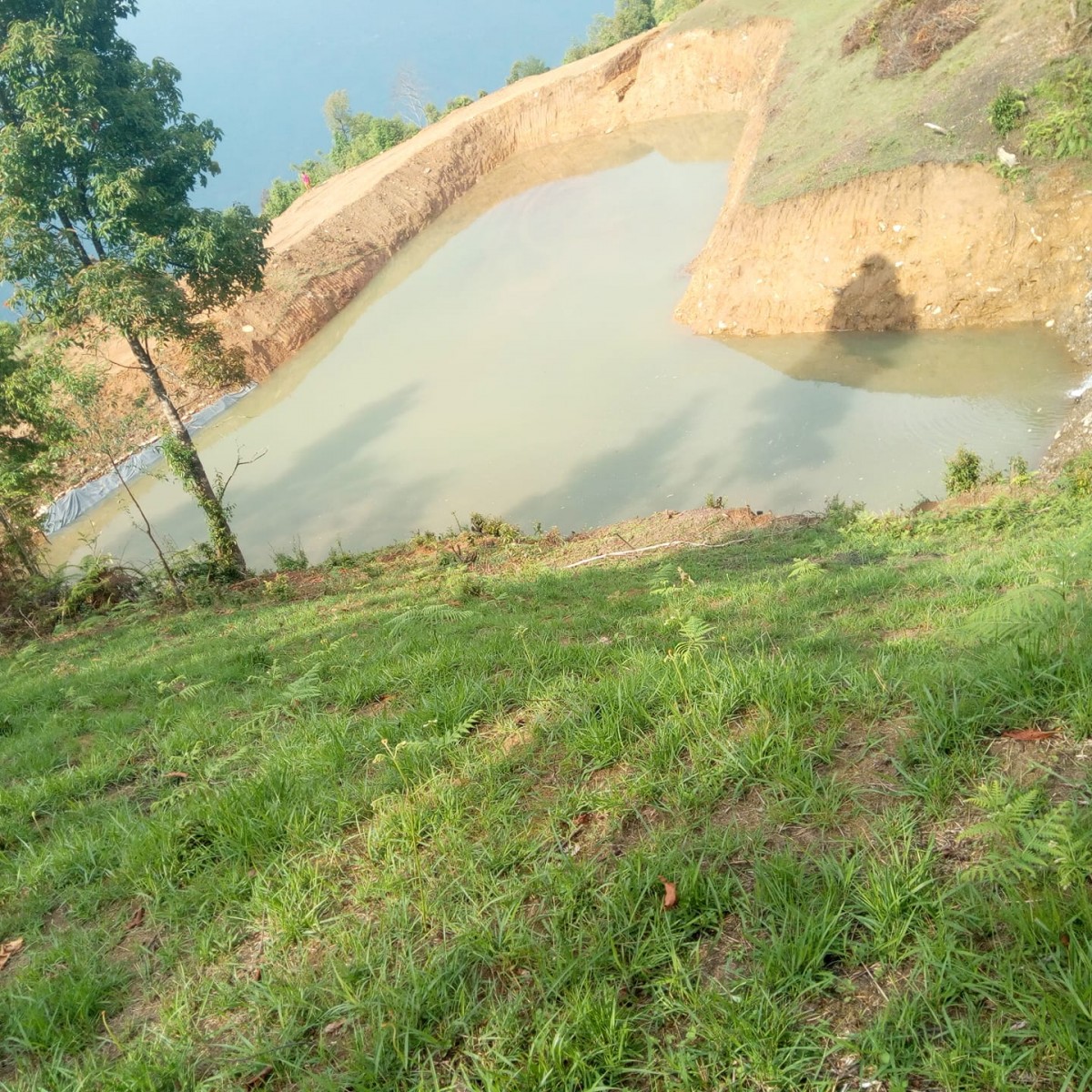चन्दा उठाएरै ताल निर्माण