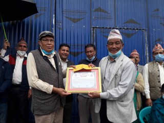 श्यामकुमार शैंजूलाई शहीद मनोज जोशी प्रतिभा पुरस्कार
