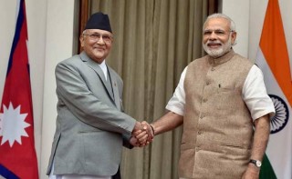प्रधानमन्त्री ओली र भारतीय प्रधानमन्त्री नरेन्द्र मोदीबीच टेलिफोन वार्ता