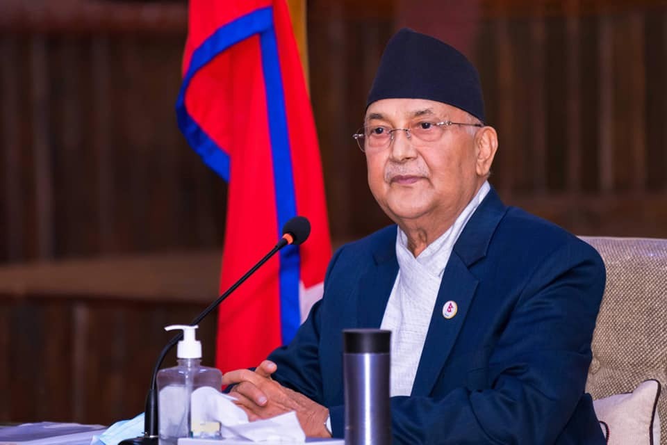 सवारी साधनको नम्बर प्लेटमा देवनागरी लिपिको प्रयोग गराइन्छ : प्रम ओली