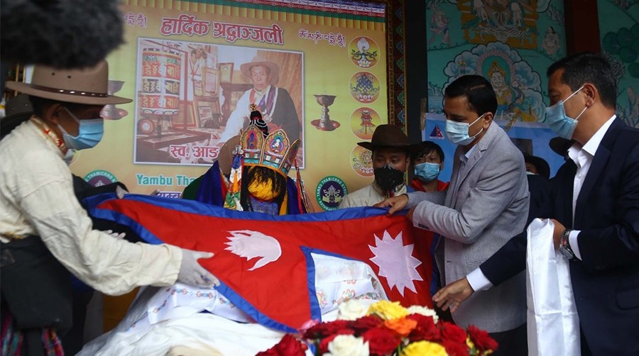राजकीय सम्मानका साथ यसरी गरियो आङरिता शेर्पाको अन्तिम बिदाइ