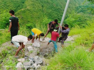 हलेसी च्यास्मीटारको दाल्फुमा पहिलोपल्ट विद्युत विस्तार
