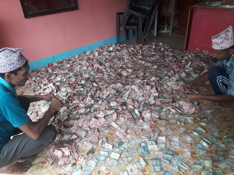 हलेसीमा महिना दिनमा ३ लाख २६ हजार भेटीघाटी संकलन