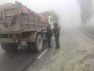 बीपी राजमार्ग अन्तर्गत काभ्रेपलाञ्चोकको मंगलटारमा विष्फोट