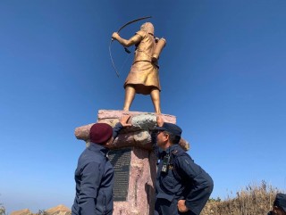 तुवाचुङमा स्थापित रैछाकुलकोे प्रतिमा तोडफोड भएकै हो ?
