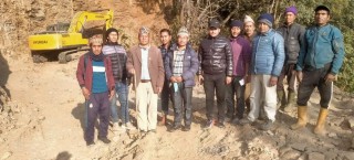 खोटाङको बाक्सिला–सुंदेल बोबु सडक निर्माण सुरु