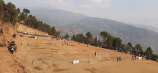 मझुवागढी रणजितमान राई अन्तर वडा स्तरीय फुटवल उद्धघाटन