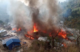 ताप्लेजुङका आगलागी पिडितलाई तत्कालका लागि १५ हजार वितरण गरिने