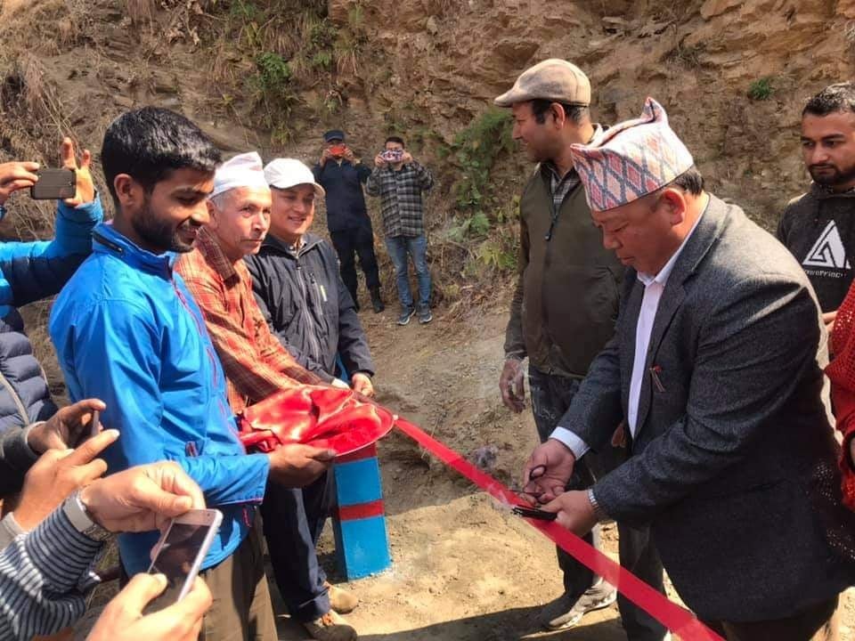खोटेहाङको सिमपानी खिखु खोलामा कल्भर्ट