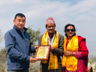 ‘रक गार्डेन’मा मनाइए रक्षा सचिव पाण्डेको बैवाहिक वर्ष गाँठ