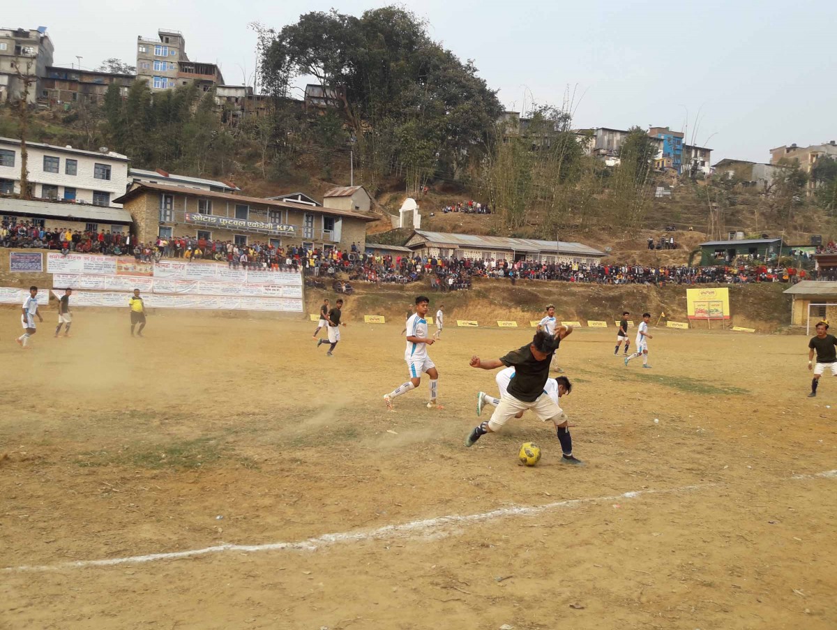 जिल्ला अन्तर क्लब पुरुष फुटबल प्रतियोगीताको फाईनल खेल आज हुँदै