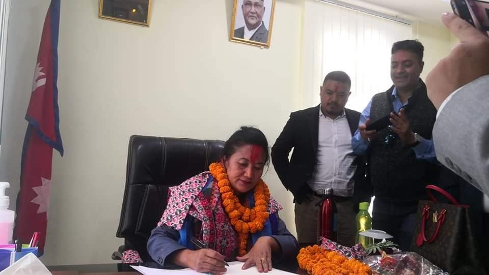 खोटाङकी पहिलो महिला मन्त्री बनिन् उषाकला राई