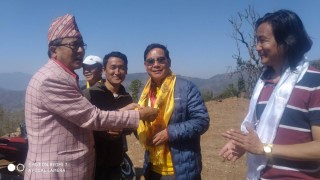 खेलमैदानका लागि निःशुल्क जग्गा दान गर्ने जग्गादातालाई वडाको सम्मान