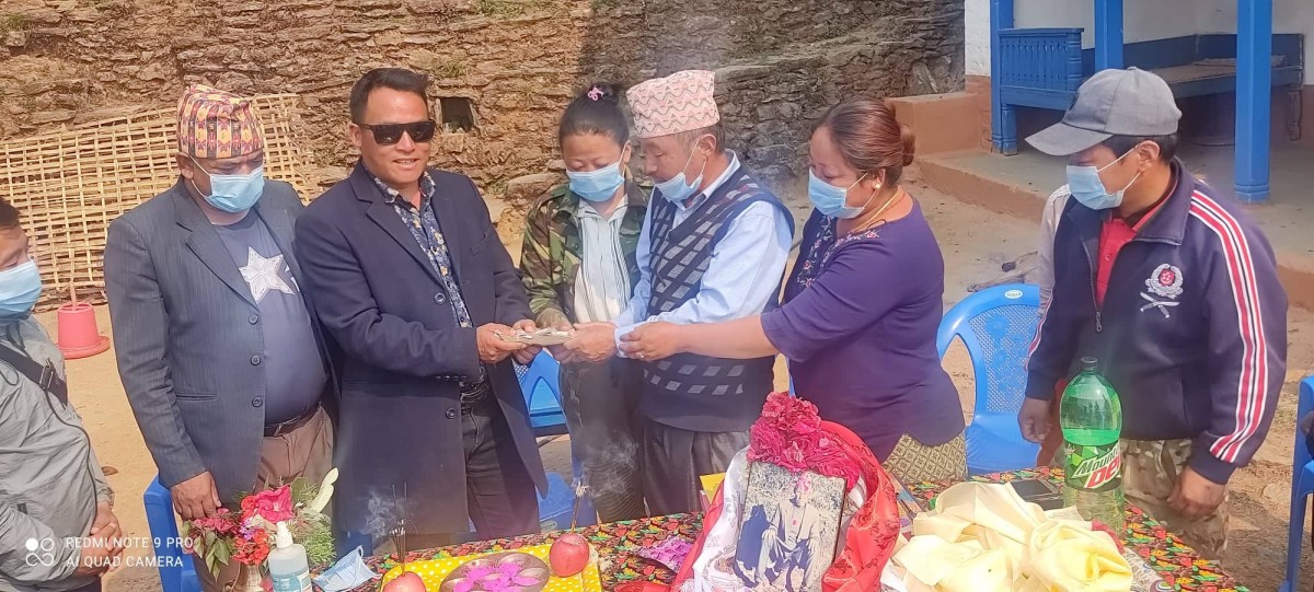 सोल्मा विपद व्यवस्थापन कोषलाई आर्थिक सहयोग प्राप्त