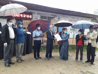 प्रदेशबाट खोटाङमा थप स्वास्थ्य सामग्री ल्याइए