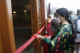 राष्ट्रपतिद्वारा युद्ध संग्रहालयको उद्घाटन (फोटो फिचर)
