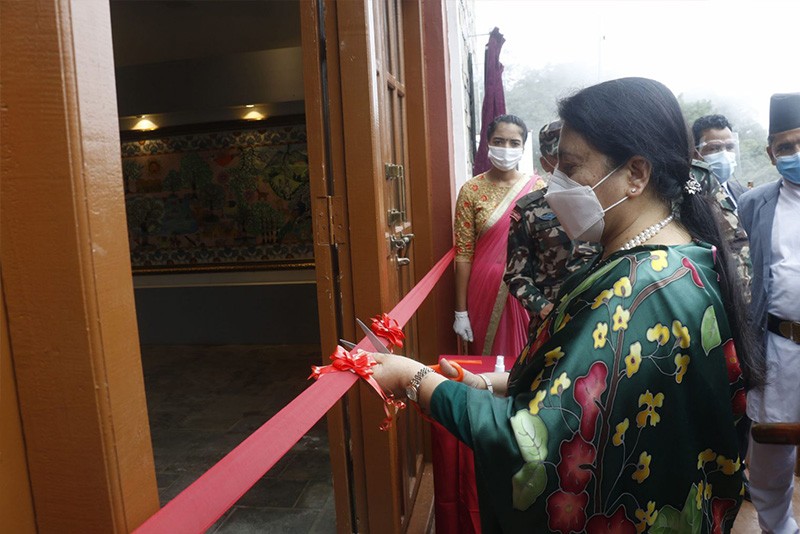राष्ट्रपतिद्वारा युद्ध संग्रहालयको उद्घाटन (फोटो फिचर)