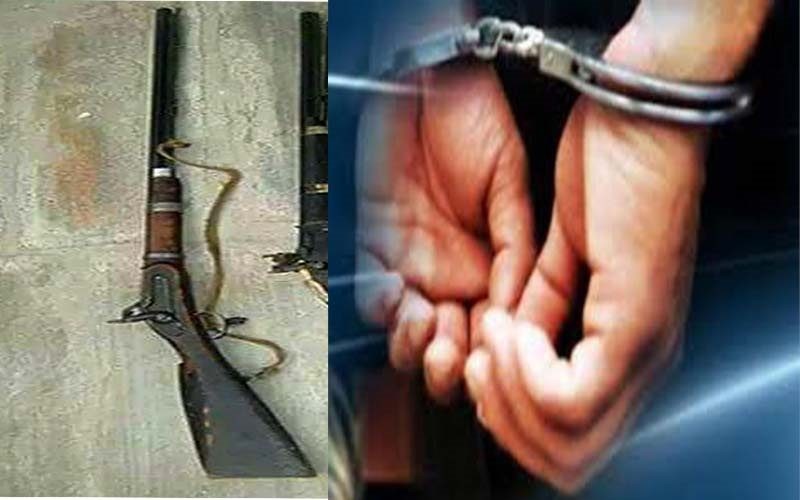 घरमा भरुवा बन्दुक राखेको कसुरमा एक जना पक्राउ