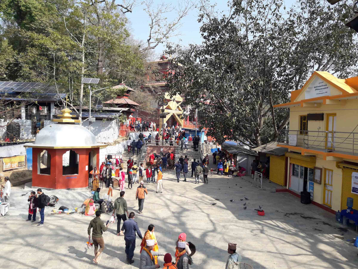 हलेसीमा दुई हप्तामा ४ लाख ४३ हजार भेटी आम्दानी