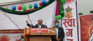 एमालेसँग आत्तिएका बिरोधीले परमादेशबाट हटाएः अध्यक्ष ओली