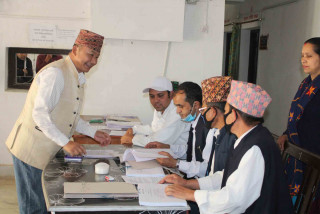 खोटाङ : मनोनयन दर्ता सरु (फोटो फिचर)