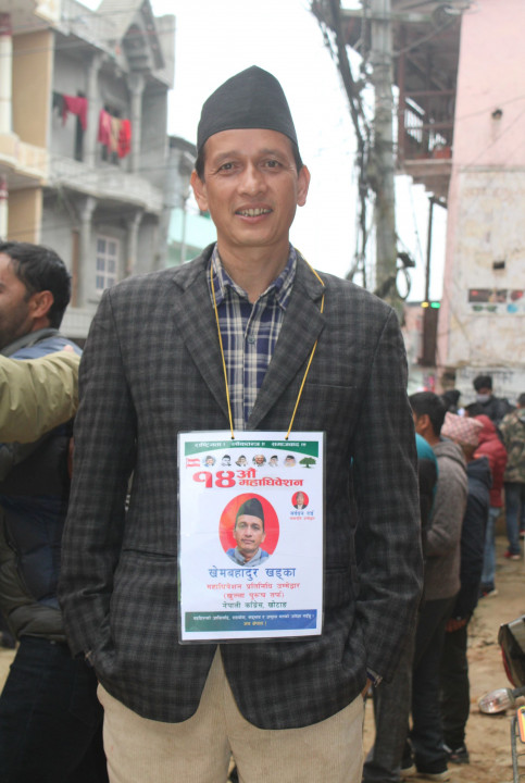 पाँच वर्षअघि अध्यक्षमा पराजित खड्का उपाध्यक्षमा विजयी