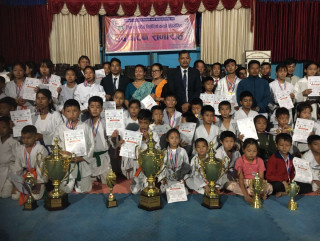 खोटाङमा १३ औं सितोरियो कराते प्रतियोगीता, दिक्तेल डोजो प्रथम