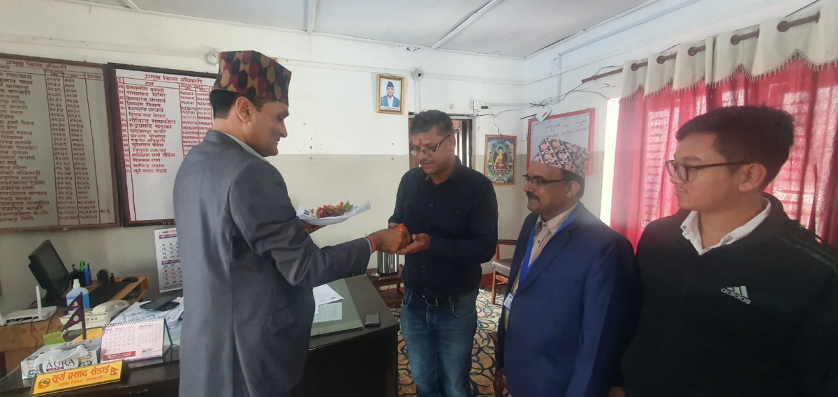 कर्मचारी मिलन केन्द्र खोटाङको अध्यक्षमा रेग्मी