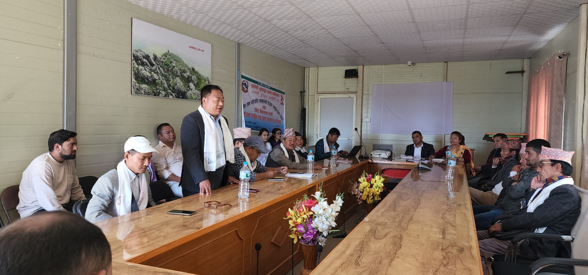 धार्मिक–ऐतिहासिक स्थलको वृहत्तर विकासको खाका तर्जुमा गर्दै हलेसी तुवाचुङ नगरपालिका