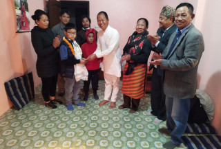 मुन्दुमी विधिबाट संमृद्धको जन्मदिन मनाइए
