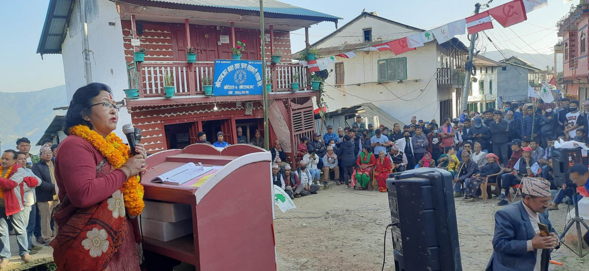कांग्रेस नेतृ बजिमय दोश्रोपल्ट समानुपातिक सांसद
