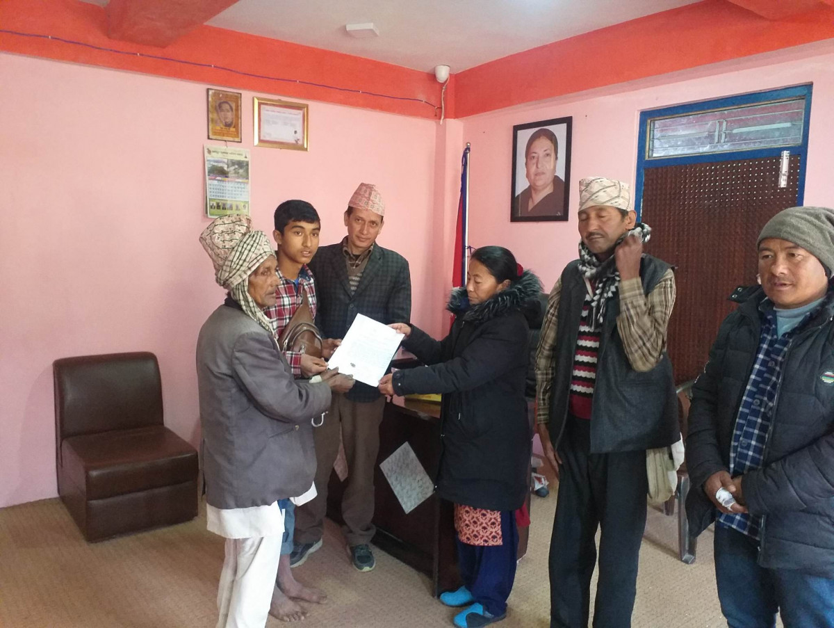 पाँच वर्ष वित्दा पनि देबी बिकको हत्यारा गुमनाम, परिवार पुगे गाउँपालिका