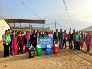 सरस्वती माबि मात्तिममा विद्यालय वातावरण सचेतना कार्यक्रम