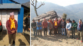 धरानका मेयर हर्क साम्पाङले गरे साम्पाङ राईको उद्गमस्थल अवलोकन
