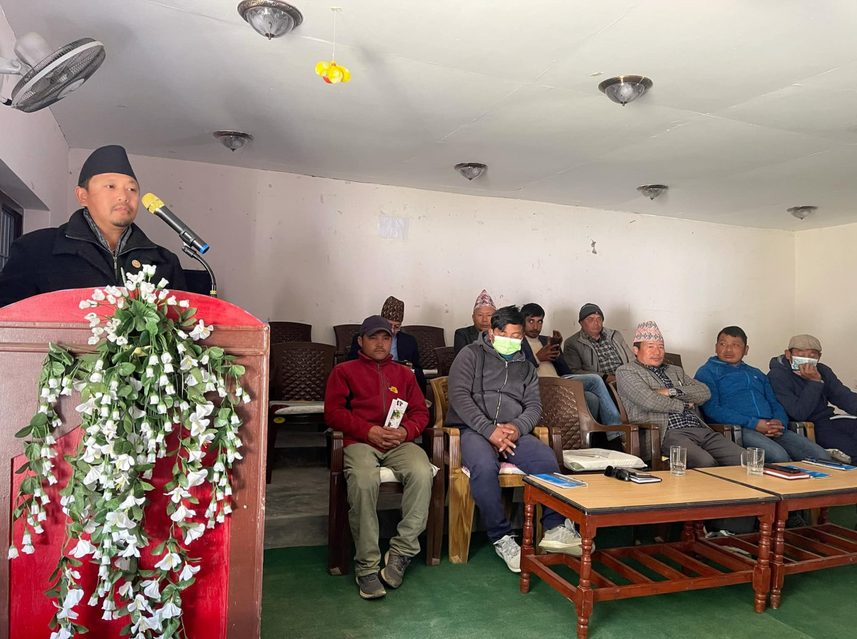 आवधिक योजना बनाउँदै साकेला गाउँपालिका
