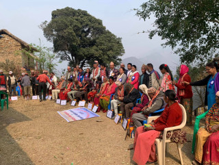रावाबेँसी : तीन दीर्घ रोगीलाई वडा कार्यालयको सहयोग