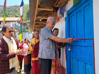 कुभिन्डेको दम्कु गोपिनीमा गुम्बा निर्माण