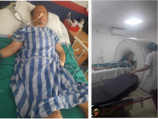 प्रेसरले ढलेका राजमणीको उपचारमा आर्थिक समस्या, सहयोगको याचना