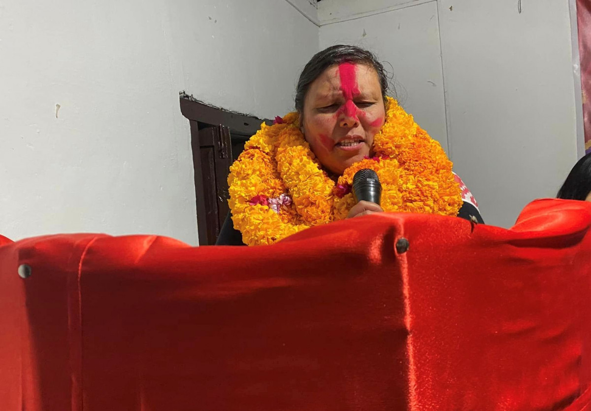 अखिल नेपाल महिला संघ खोटाङको अध्यक्षमा धनकुमारी श्रेष्ठ