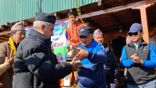 युके लाहुरे परिवारको सहयोगमा सामातुङ–पाँचगरे सडक स्तरोन्नतीको काम सुरु