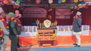 केपिलासगढीमा राष्ट्रपति रनिङ शिल्ड सुरु