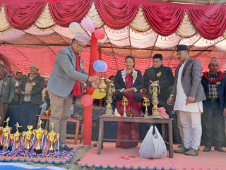 हलेसी तुवाचुङ नगरपालिकामा राष्ट्रपति रनिङ शिल्ड सुरु