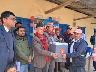 खोटाङका बालबालिकालाई दादुरा–रुबेला विरुद्धको खोप दिन सुरु