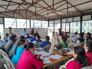 दिक्तेलमा निरन्तर विद्यार्थी मूल्यांकन कार्यशाला
