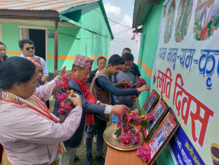 सुनकोसीमा गाढी खस्दा ज्यान गुमाएका सिटिइभिटीका तीन कर्मचारीको स्मृति