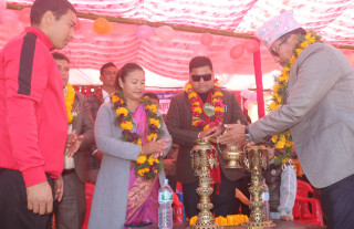 हलेसी तुवाचुङमा पाँचौँ राष्ट्रपति रनिङ शिल्ड प्रतियोगिता सुरु