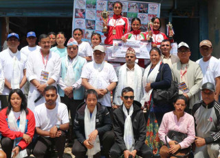 ‘खुला हाफ म्याराथन–२०८२’को उपाधि सेनाका पूर्णलक्ष्मी न्यौपाने र सञ्जय श्रेष्ठलाई
